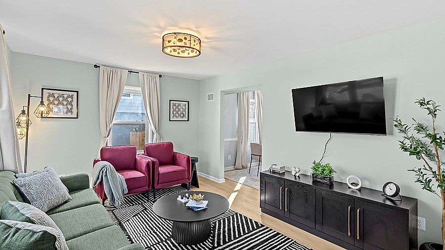 Living room 6806 Tenth Ave Takoma Park